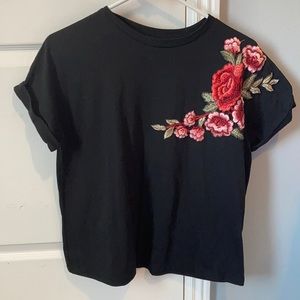 SHEIN Flower Top Size M